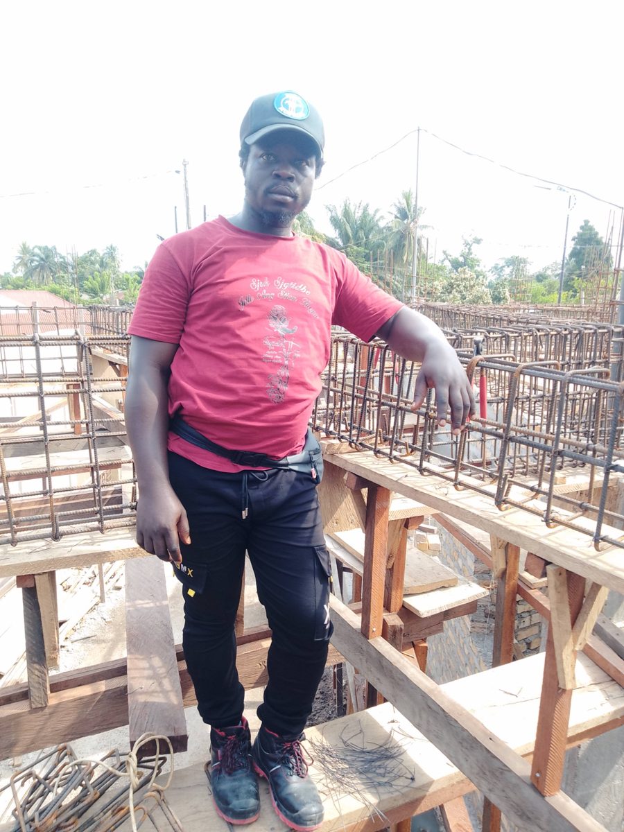 Équipe présente sur un chantier de construction